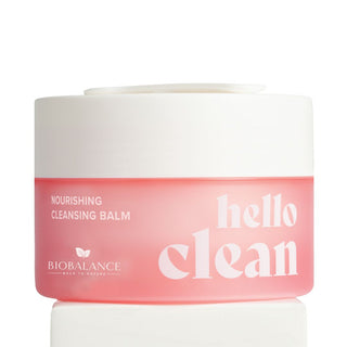 Balsam de curatare faciala cu squalane si bisabolol, pentru ten sensibil sau cu roseata, Hello Clean, Bio Balance, 100 ml