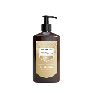 Sampon hidratant si fortifiant, cu ulei de argan & miere, Honey, Arganicare beaute privee, 400 ml
