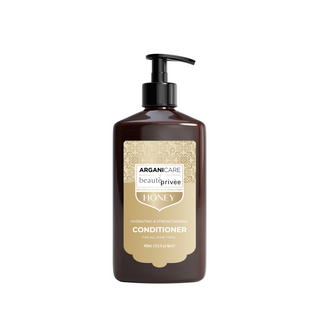 Balsam hidratant si fortifiant, cu ulei de argan & miere, Honey, Arganicare beaute privee, 400 ml