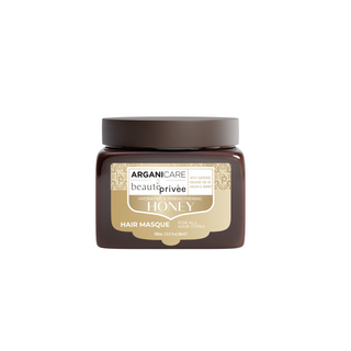 Masca hidratanta si fortifianta pentru par, cu ulei de argan & miere, Honey, Arganicare beaute privee, 500 ml
