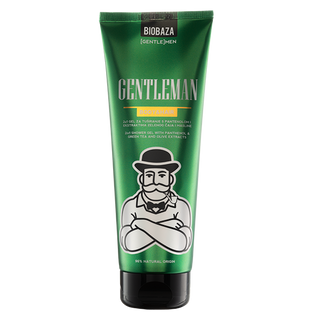 Sampon & gel de dus pentru barbati, cu extract de ceai verde si pantenol, Biobaza, 220 ml