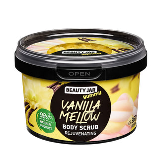 Scrub revitalizant  pentru corp, Vanilla Mellow, Beauty Jar, 360 g