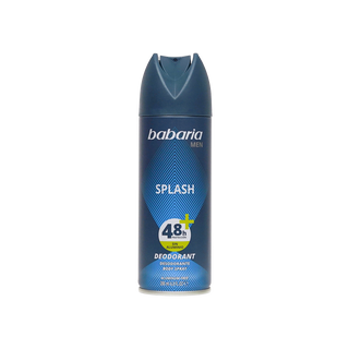 Deodorant spray fara aluminiu pentru barbati, protectie 48h+, Splash, Babaria Men, 200 ml