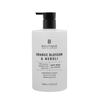 Gel de dus cu parfum de flori de portocal & neroli, Boutique, 500 ml