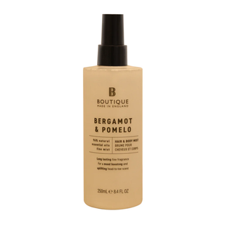 Spray pentru par & corp cu parfum de bergomata & pomelo, Boutique, 250 ml