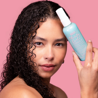 Lotiune hidratanta pentru definirea buclelor, Thirsty Curls, Umberto Giannini, 150 ml