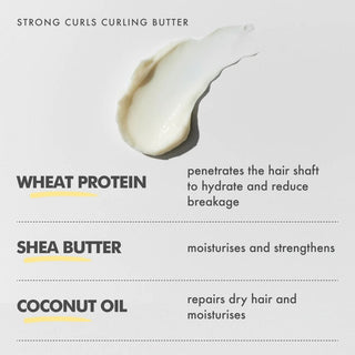 Unt pentru definirea buclelor, cu ulei de rozmarin si biotina, Curling Butter, Umberto Giannini, 300 ml
