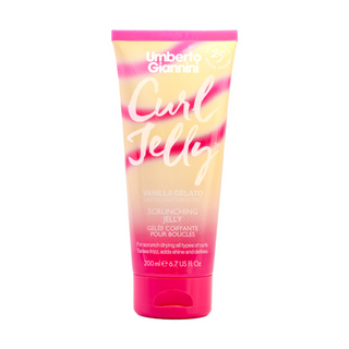 Gel pentru definirea buclelor, Curl Jelly Scrunching Jelly, Vanilla Gelato, Umberto Giannini, 200 ml Curl Jelly Vanilla Gelato