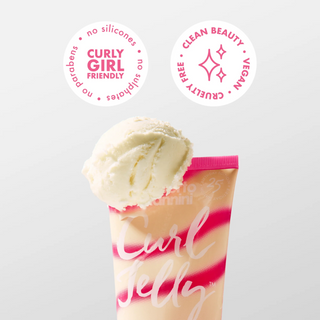 Gel pentru definirea buclelor, Curl Jelly Scrunching Jelly, Vanilla Gelato, Umberto Giannini, 200 ml Curl Jelly Vanilla Gelato
