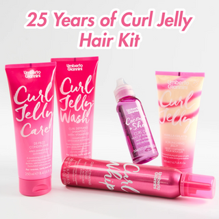 Gel pentru definirea buclelor, Curl Jelly Scrunching Jelly, Vanilla Gelato, Umberto Giannini, 200 ml Curl Jelly Vanilla Gelato