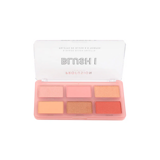 Paleta farduri de obraz Blush I, 6 nuante, Profusion Cosmetics, 16 g