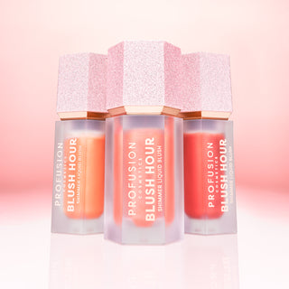 Blush iluminator lichid Shimmer Hour Blushlighter, nuanta Berry Mimosa, Profusion Cosmetics, 6 ml