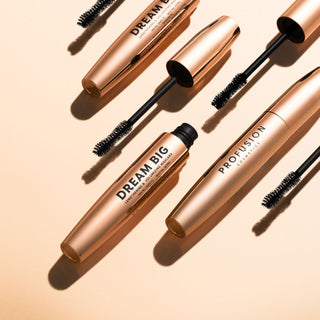 Mascara pentru alungire si volum, Dream Big, nuanta Intense Black, Profusion Cosmetics, 9 ml