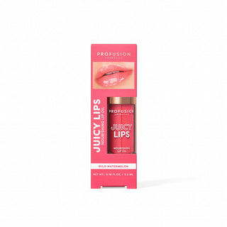 Ulei de buze hranitor si colorat Juicy Lips Tint, nuanta Wild Watermelon, Profusion Cosmetics, 5.2 ml