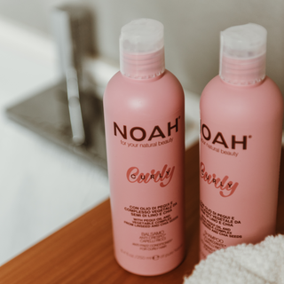 Sampon pentru par cret, cu efect volumizant, Noah Curly, 250 ml