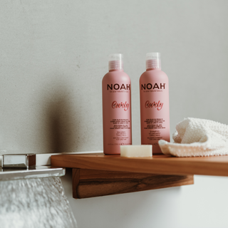 Sampon pentru par cret, cu efect volumizant, Noah Curly, 250 ml