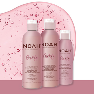 Sampon pentru par cret, cu efect volumizant, Noah Curly, 250 ml