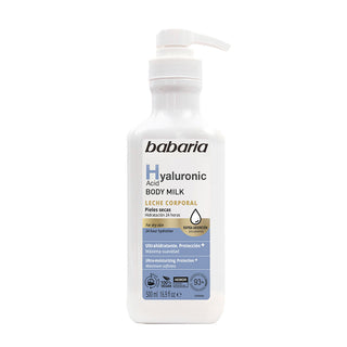 Lapte de corp cu acid hialuronic, Babaria, 500 ml