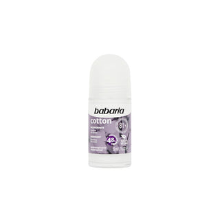 Deodorant roll-on fara alcool, nutritiv, Cotton, Babaria, 50 ml