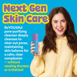 Gel de curatare faciala delicat pentru adolescenti si tineri, BeYoutiful, 150 ml
