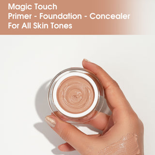 Magic Touch - Primer, fond de ten si anti-cearcan cu vitamina C, pentru toate tonurile pielii, Bio Balance, 30 ml