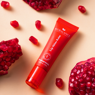 Balsam de buze cu efect lucios, Pomegranade, BioBalance, 10 ml