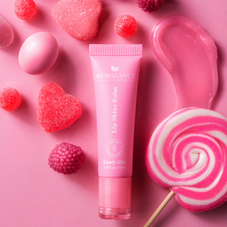 Balsam de buze cu efect lucios, Candy Girl, BioBalance, 10 ml