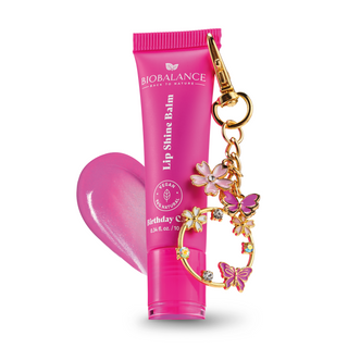Balsam de buze cu efect lucios, Birthday Cake, BioBalance, 10 ml