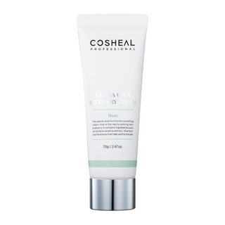 Crema calmanta cu Centella Asiatica pentru pielea sensibila, efect antirid si de luminozitate, Ultra Cica Recovery, Heal, Cosheal Professional, 70 g