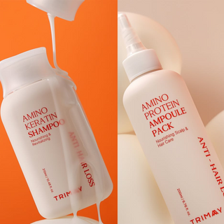 Sampon impotriva caderii parului, hranitor si revitalizant, cu Amino Keratin, Trimay, 310 ml