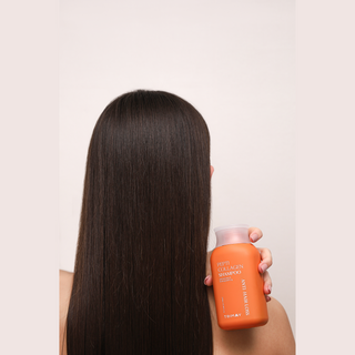 Sampon impotriva caderii parului, fortifiant si volumizant, cu Pepti Collagen, Trimay, 310 ml