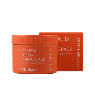 Masca impotriva caderii parului, cu efect fortifiant, Kombucha Biotin Essence Pack, Trimay, 180 ml