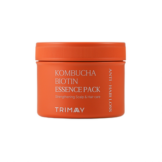 Masca impotriva caderii parului, cu efect fortifiant, Kombucha Biotin Essence Pack, Trimay, 180 ml