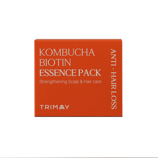 Masca impotriva caderii parului, cu efect fortifiant, Kombucha Biotin Essence Pack, Trimay, 180 ml