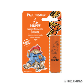 Balsam pentru buze Paddington™ Bear Orange Marmalade cu aroma de portocala si extract de pawpaw Dr.PAWPAW