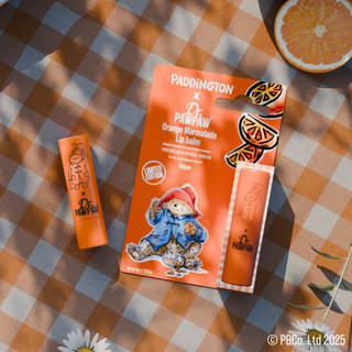 Balsam pentru buze Paddington™ Bear Orange Marmalade cu aroma de portocala si extract de pawpaw Dr.PAWPAW