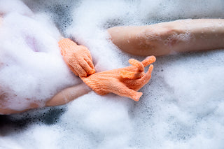 Manusi Exfoliante pentru Corp, Bath & Body, Cleanlogic