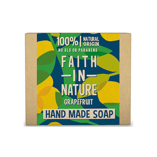 Sapun natural solid cu grapefruit, Faith in Nature, 100 gr