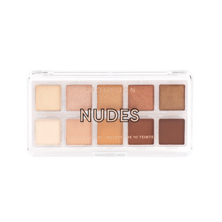 Nudes Paleta Farduri Vegane 10 Nuante Profusion Cosmetics
