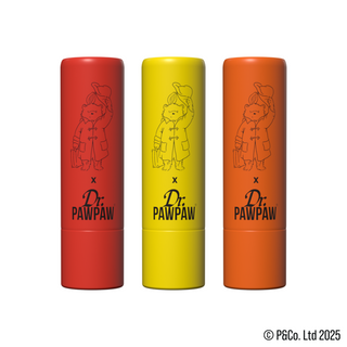 Set 3 balsamuri de buze Paddington™ Paddington Picnic Treats aroma Orange Marmalade + Original Balm + Strawberry Jam Dr.PAWPAW