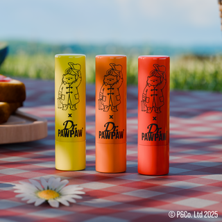 Set 3 balsamuri de buze Paddington™ Paddington Picnic Treats aroma Orange Marmalade + Original Balm + Strawberry Jam Dr.PAWPAW