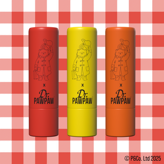 Set 3 balsamuri de buze Paddington™ Paddington Picnic Treats aroma Orange Marmalade + Original Balm + Strawberry Jam Dr.PAWPAW