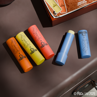 Set 4 balsamuri de buze Paddington™ Travels aroma Orange Marmalade + Original Balm + Strawberry Jam + Hot Chocolate Dr.PAWPAW