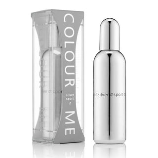 Apa de parfum pentru barbati Colour Me Silver Sport, Milton-Lloyd Fragrances, 100 ml