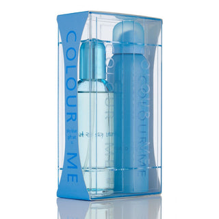 Set cadou apa de parfum de dama Colour Me Sky Blue & spray de corp, Milton-Lloyd Fragrances, 250 ml