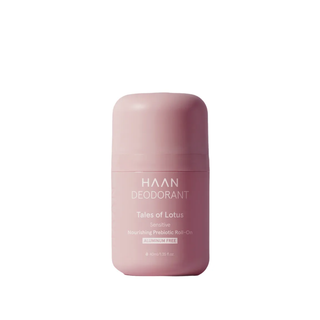 Deodorant roll-on hranitor cu prebiotice, fara aluminiu, pentru pielea sensibila, Tales of Lotus, HAAN, 40 ml