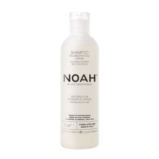 Sampon natural volumizant cu citrice pentru par fin si gras (1.1), Noah, 250 ml