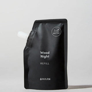 Refill HAAN Wood Night Spray igienizant pentru maini, cu note lemnoase, hidroalcoolic