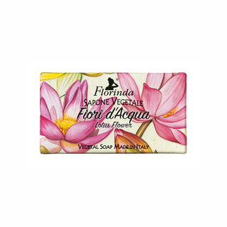 Sapun vegetal Florinda cu parfum de Flori de Lotus, La Dispensa, 100g