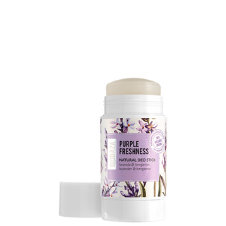 Deodorant stick natural fara aluminiu, cu lavanda si Bergamot, Purple Freshness, Biobaza, 50 ml